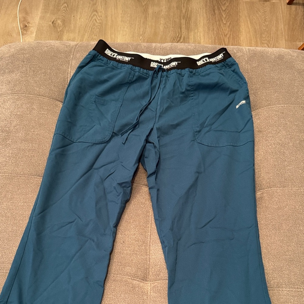 Grey's Anatomy Blue Straight Leg Pants